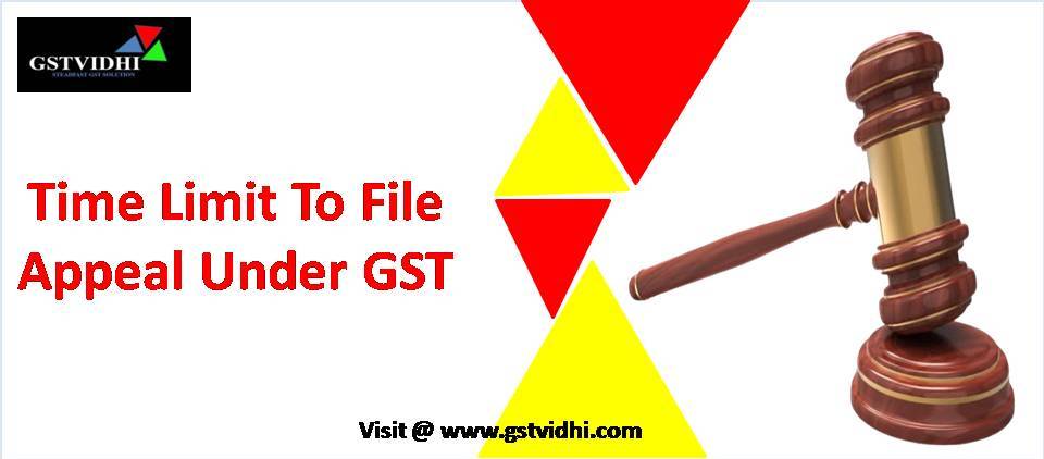 The time limit for filing an appeal should begin from the date of the ...
